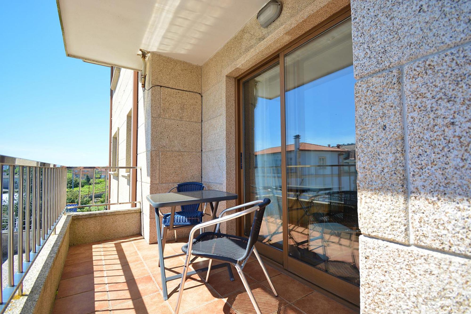 Ferienwohnung Piso Con Terraza A Un Paso De Playa De A Lanzada Sanxenxo Exterior foto